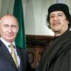 Gaddafi - Putin