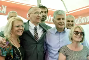 Marinko Čavar, Darijo Kordić, Borjana Krišto i Dragan Čović