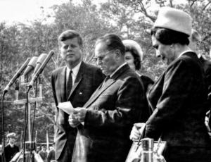 John F. Kennedy, Josip Broz, Jacqueline i Jovanka