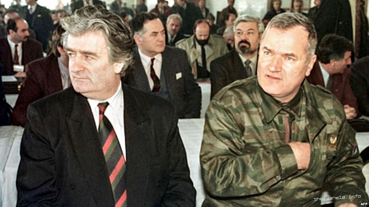 Radovan Karadžić i Ratko Mladić