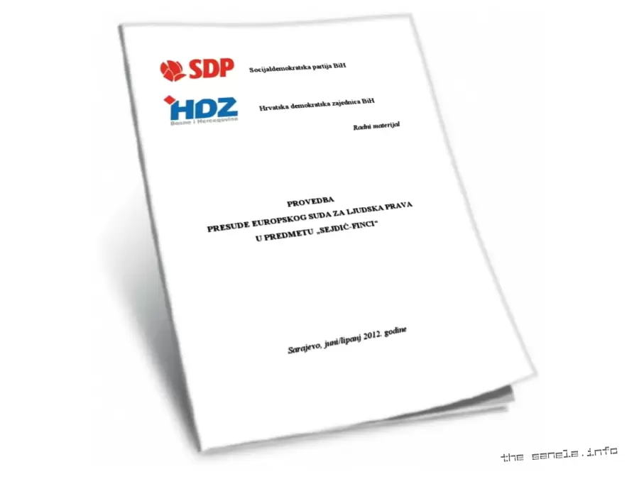Sporazum SDP-HDZ 2012