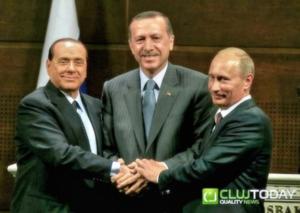 Silvio Berlusconi - Recep Tayyip Erdoğan - Vladimir Putin