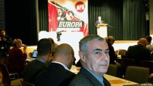 Željko Glasnović na konvenciji neonacističkog NPD