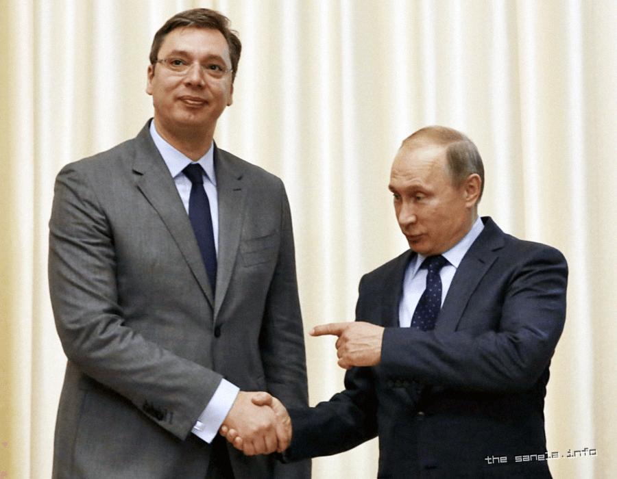 Aleksandar Vučić - Vladimir Putin