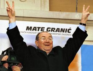 Mate Granić kandidat za predsjednika Hrvatske 2000. godine