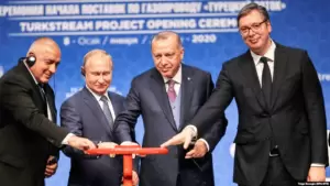 Bojko Borisov, Vladimir Putin, Redžep Taib Erdogan i Aleksandar Vučić