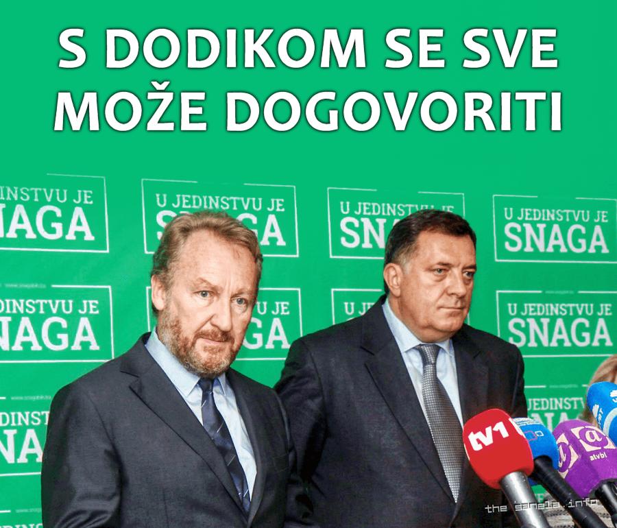 Bakir Izetbegović - Milorad Dodik - SDA