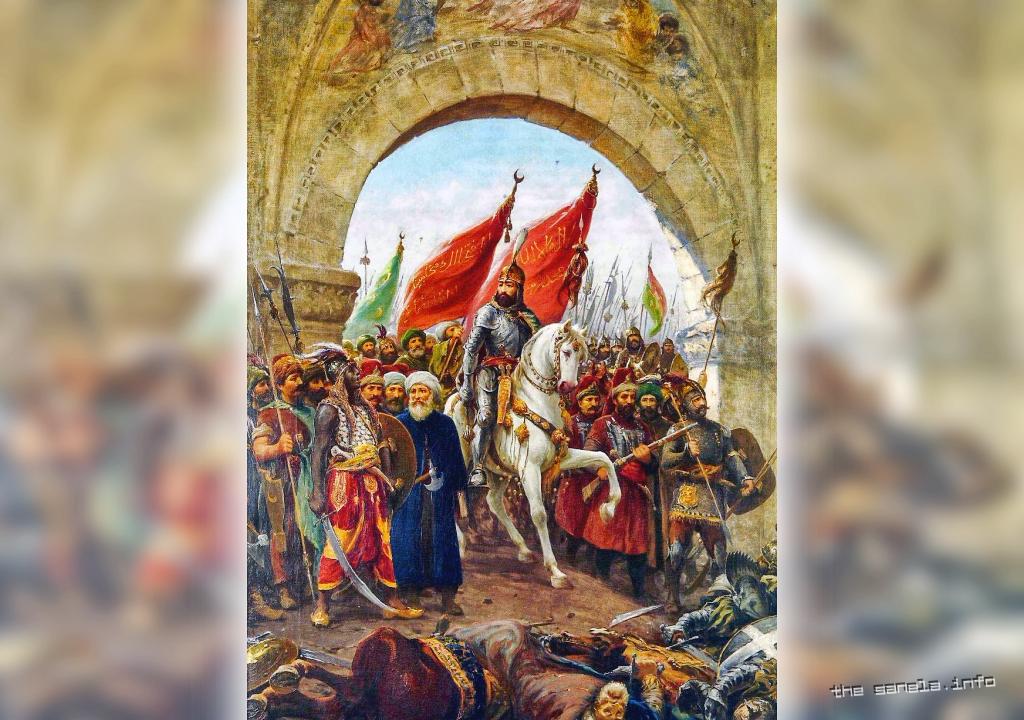 Fall of Constantinople 1453.