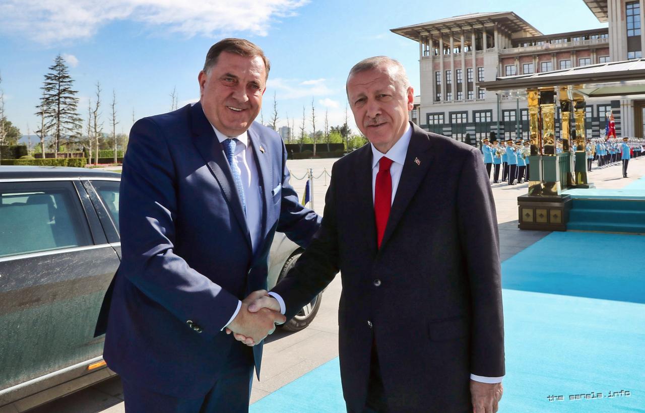 Milorad Dodik - Recep Tayyip Erdoğan