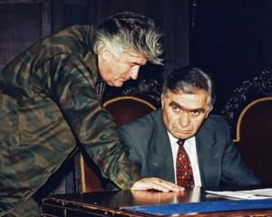 Radovan Karadžić i Momčilo Krajišnik, Banjaluka septembar 1993., The Associated Press