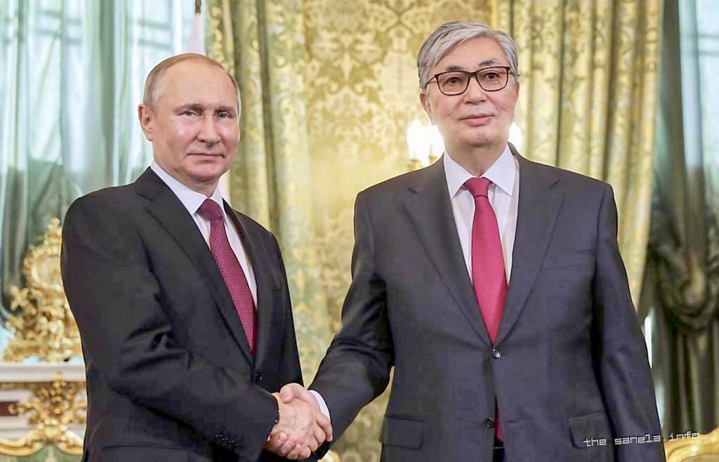 Vladimir Putin - Kassym-Jomart Tokayev