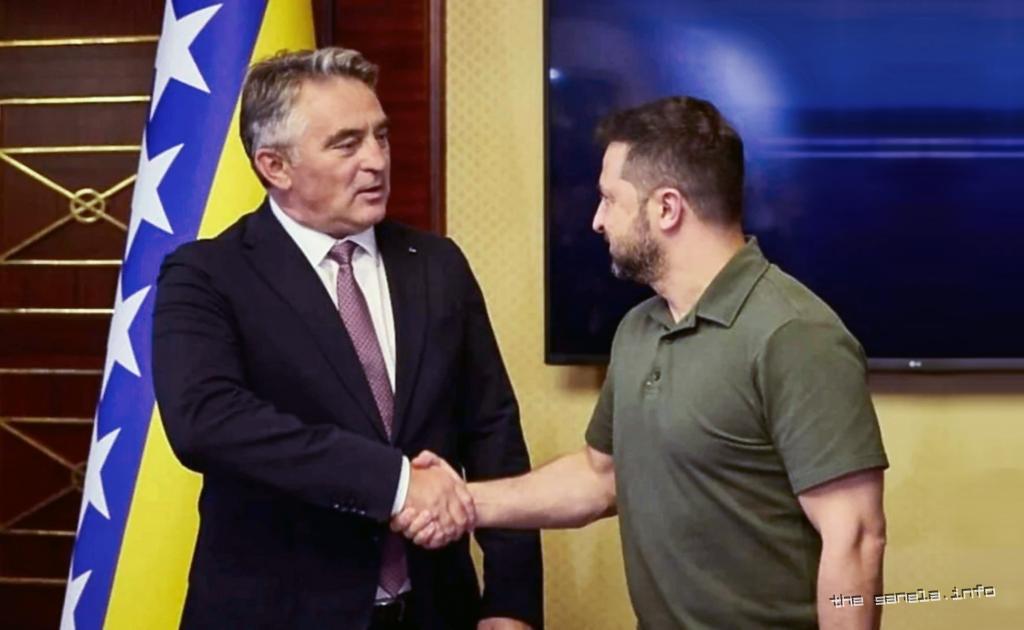 Željko Komšić - Volodymyr Zelenskyy