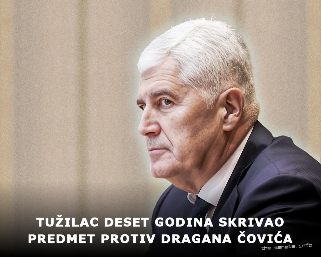 Tužilac 10 godina skrivao predmet protiv Dragana Čovića