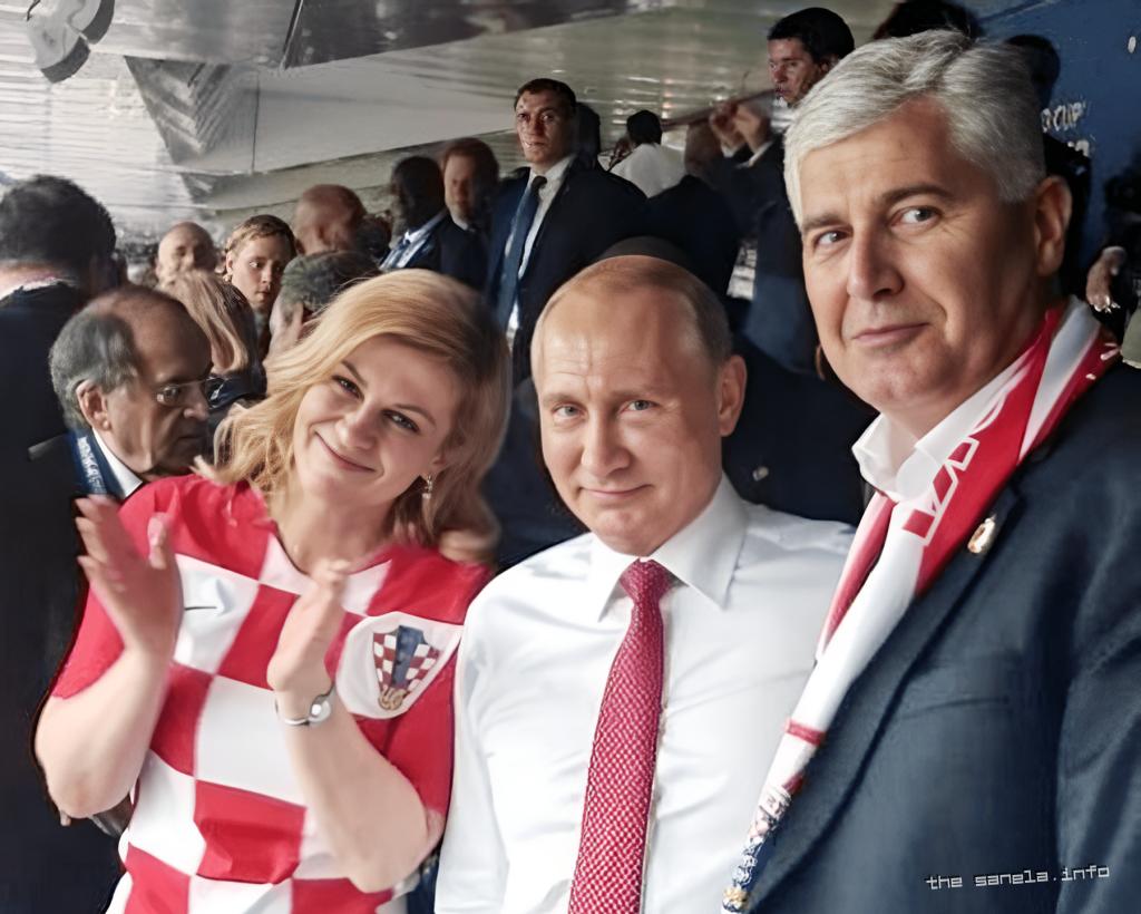 Kolinda Grabar-Kitarović - Vladimir Putin - Dragan Čović